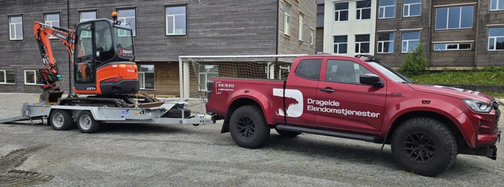 Maskin henger til leie Bergen og Sotra