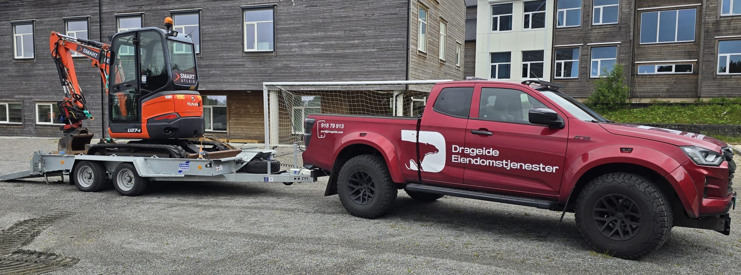 Maskin henger til leie Bergen og Sotra